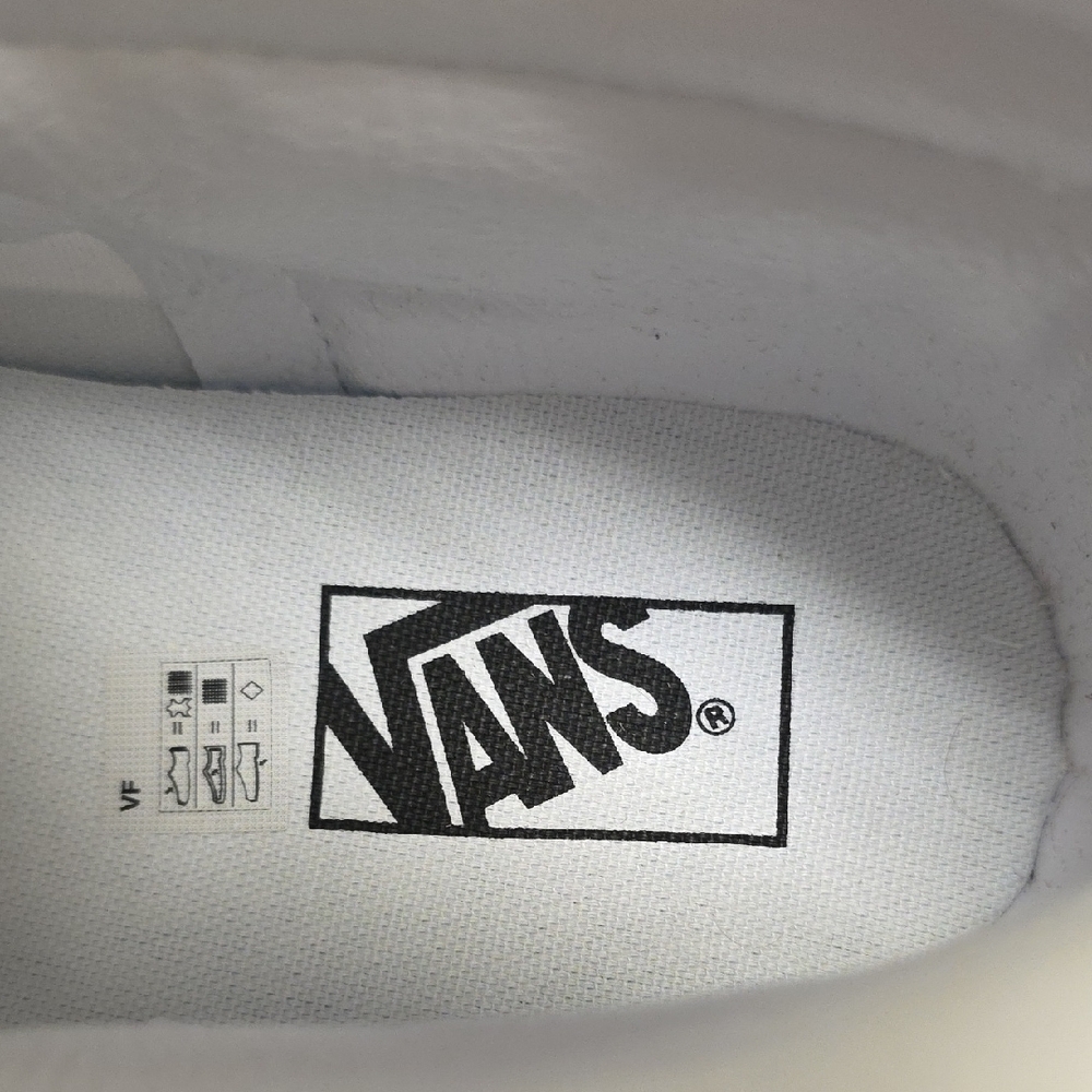 Vans Sk8 Hi Stacked Triple White Platform 8.5 Mens 10 Women's New - Picture 5 of 6
